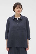 【マーガレットハウエル/MARGARET HOWELL】のSOFT LINEN SHIRT 人気、トレンドファッション・服の通販 founy(ファニー) ファッション Fashion レディースファッション Fashion for Women トップス・カットソー Cut & Sew Tops シャツ・ブラウス・オフィスカジュアル Elegant Blouses & Button-Ups おすすめ Recommended / Our Picks なめらか Smooth, Silky Texture ショート Short, Short Length スリーブ Sleeve, Long Sleeve / Short Sleeve セットアップ Set-Up, Coordinated Outfit リネン Linen, Linen Fabric リラックス Relax, Relaxed Fit エレガント 上品 Elegant 新作・新入荷 New Arrivals / New In thumbnail グレー|ID: prp329100004888785 ipo3291000000036510743