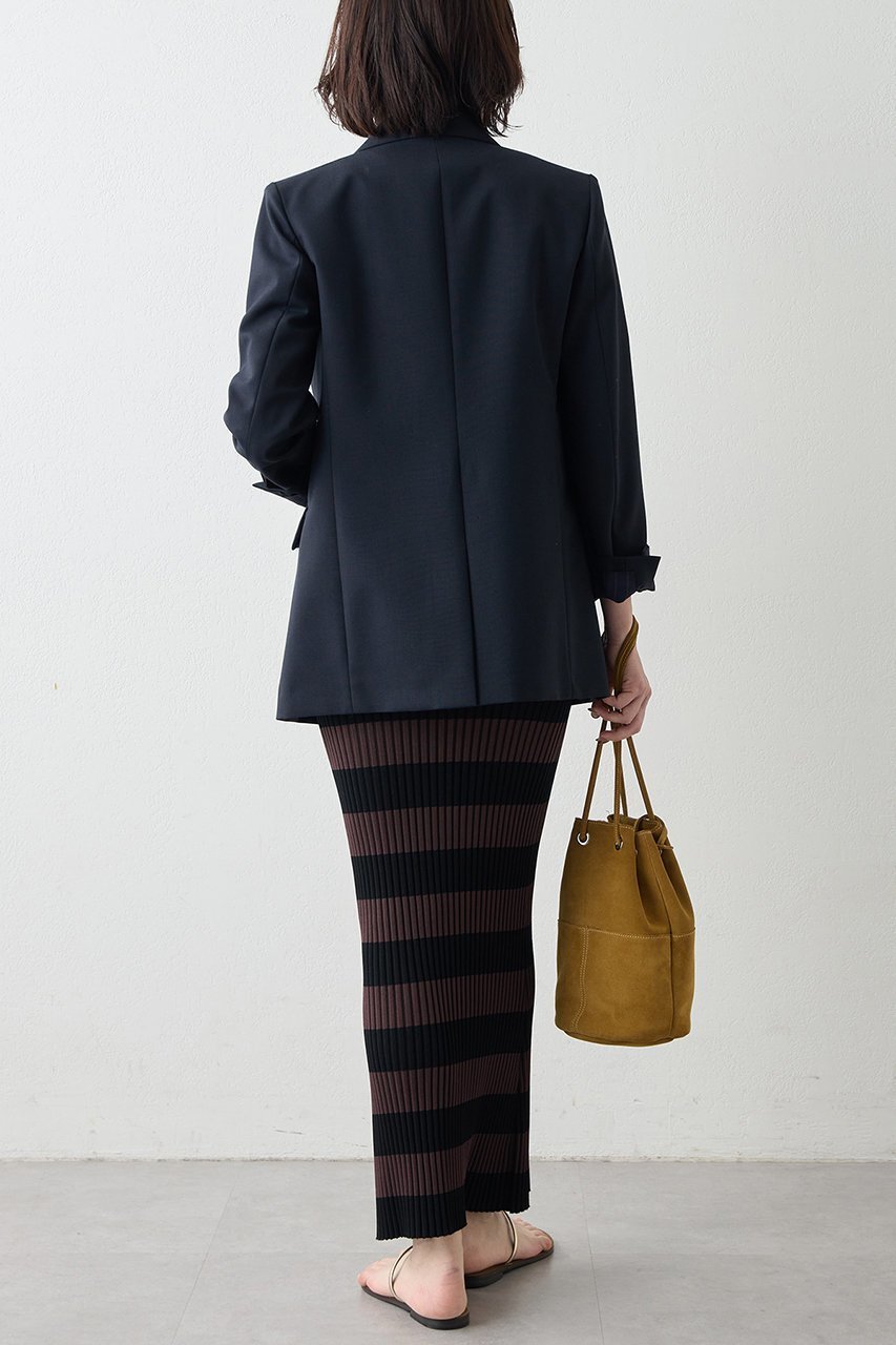 【ウィムガゼット/Whim Gazette】のダブルジャケット 人気、トレンドファッション・服の通販 founy(ファニー) 　ファッション　Fashion　レディースファッション　Fashion for Women　アウター　Coat / Outerwear Collection　レディースジャケット・軽アウター　Jackets　オックス　Oxford Fabric　クラシカル　Classical, Vintage-Inspired　クラシック　Classic, Timeless Style　ジャケット　Jacket, Outerwear　ストライプ　Stripe, Striped Pattern　ダブル　Double, Double-Breasted　モダン　Modern, Contemporary　定番　Standard, Basic Item　新作・新入荷　New Arrivals / New In　other-4|ID: prp329100004888787 ipo3291000000036510766