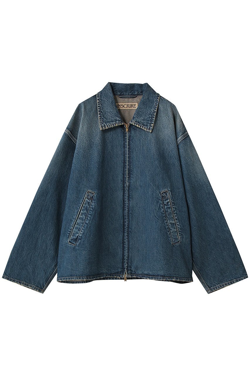 【アンスクリア/INSCRIRE】のUsed デニム ジップ アップ ブルゾン インテリア・キッズ・メンズ・レディースファッション・服の通販 founy(ファニー) 　ファッション　Fashion　レディースファッション　Fashion for Women　アウター　Coat / Outerwear Collection　レディースジャケット・軽アウター　Jackets　ブルゾンジャケット・スポーティアウター　Blouson Jackets　クラシカル　Classical, Vintage-Inspired　ジップ　Zip, Zipper　ジャケット　Jacket, Outerwear　ダメージ　Distressed, Destroyed　デニム　Denim, Jeans Material　トレンド　Trend, Trending Now　ブルゾン　Blouson, Bomber Jacket　ユーズド　Used, Vintage-Look　新作・新入荷　New Arrivals / New In　ダークブルーユーズド|ID: prp329100004888789 ipo3291000000036510780