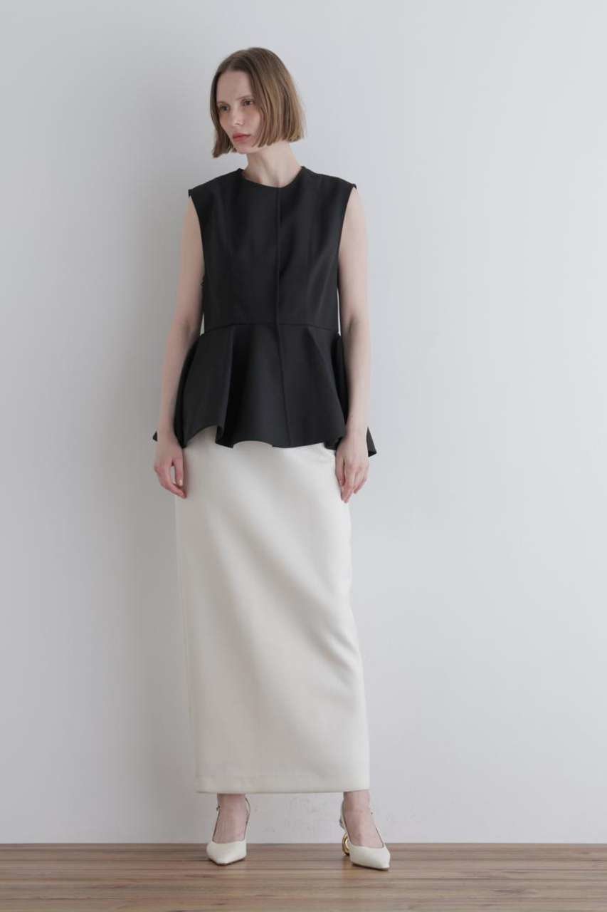 【ル フィル/LE PHIL】のクリアツイルラッフルジレ 大人の最旬トレンドファッション＆コーディネート founy(ファウニー) 　ファッション　Fashion　レディースファッション　Fashion for Women　アウター　Coat / Outerwear Collection　レディースジャケット・軽アウター　Jackets　シンプル　Simple, Minimal　ジャケット　Jacket, Outerwear　スタンダード　Standard, Basic　ストレッチ　Stretch, Stretchy Fabric　セットアップ　Set-Up, Coordinated Outfit　ツイル　Twist, Twisted Detail　フリル　Frill, Ruffle　ラッフル　Ruffle, Frill　再入荷　Restock / Back in Stock　other-3|ID: prp329100004888801 ipo3291000000036596714