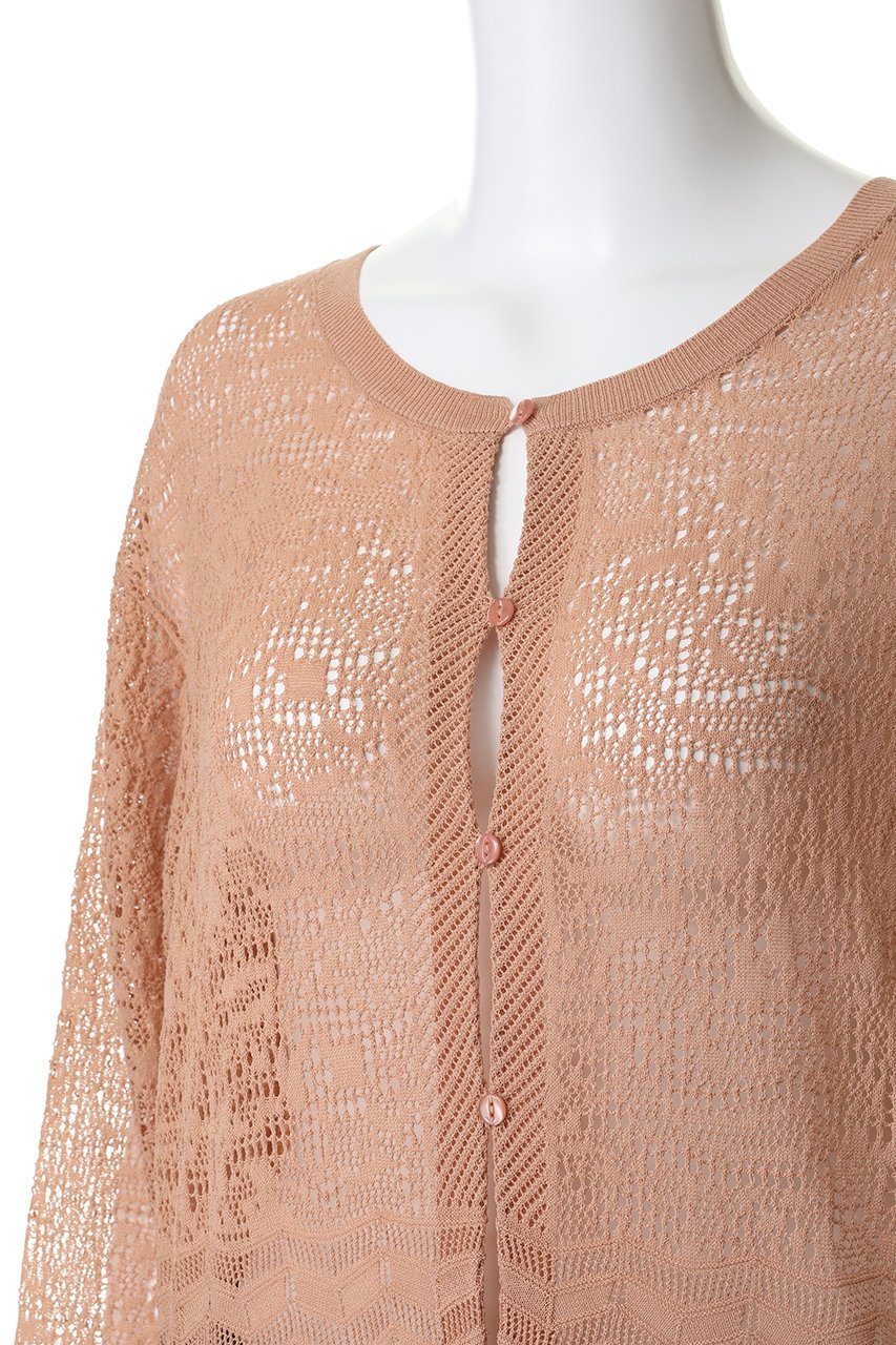 【スリー ドッツ/three dots】のパナマレース 2WAYカーディガン 人気、トレンドファッション・服の通販 founy(ファニー) 　ファッション　Fashion　レディースファッション　Fashion for Women　トップス・カットソー　Cut & Sew Tops　ニット　Knit Tops & Sweaters　カーディガン・羽織り　Layered Style Cardigans　おすすめ　Recommended / Our Picks　カーディガン　Cardigan, Knitwear　キャミソール　Camisole, Spaghetti Strap Top　ドレス　Dress, One-Piece　ノースリーブ　Sleeveless, No-Sleeve　フェミニン　Feminine, Girly　レース　Lace, Lace Fabric　新作・新入荷　New Arrivals / New In　羽織　Haori, Light Jacket　other-5|ID: prp329100004888804 ipo3291000000036510904