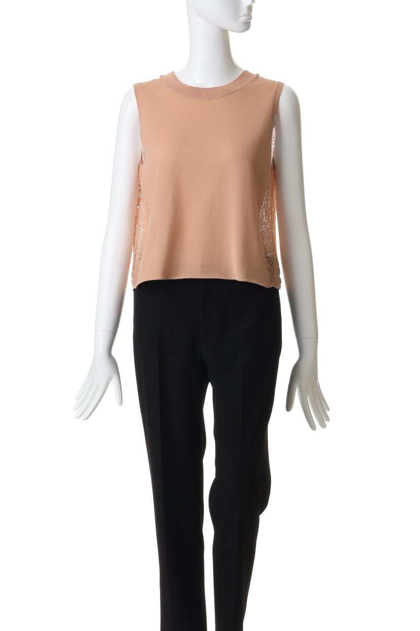 【スリー ドッツ/three dots】のパナマレース 2WAYタンクトップ 人気、トレンドファッション・服の通販 founy(ファニー) 　ファッション　Fashion　レディースファッション　Fashion for Women　トップス・カットソー　Cut & Sew Tops　ニット　Knit Tops & Sweaters　カジュアルプルオーバー・ニットトップス　Pullovers & Knit Tops / Casual Pullovers　タンク　Tank Top, Sleeveless Top　デニム　Denim, Jeans Material　フェミニン　Feminine, Girly　フレア　Flare, Flared　ベーシック　Basic, Essential　レース　Lace, Lace Fabric　新作・新入荷　New Arrivals / New In　other-7|ID: prp329100004888805 ipo3291000000036510916