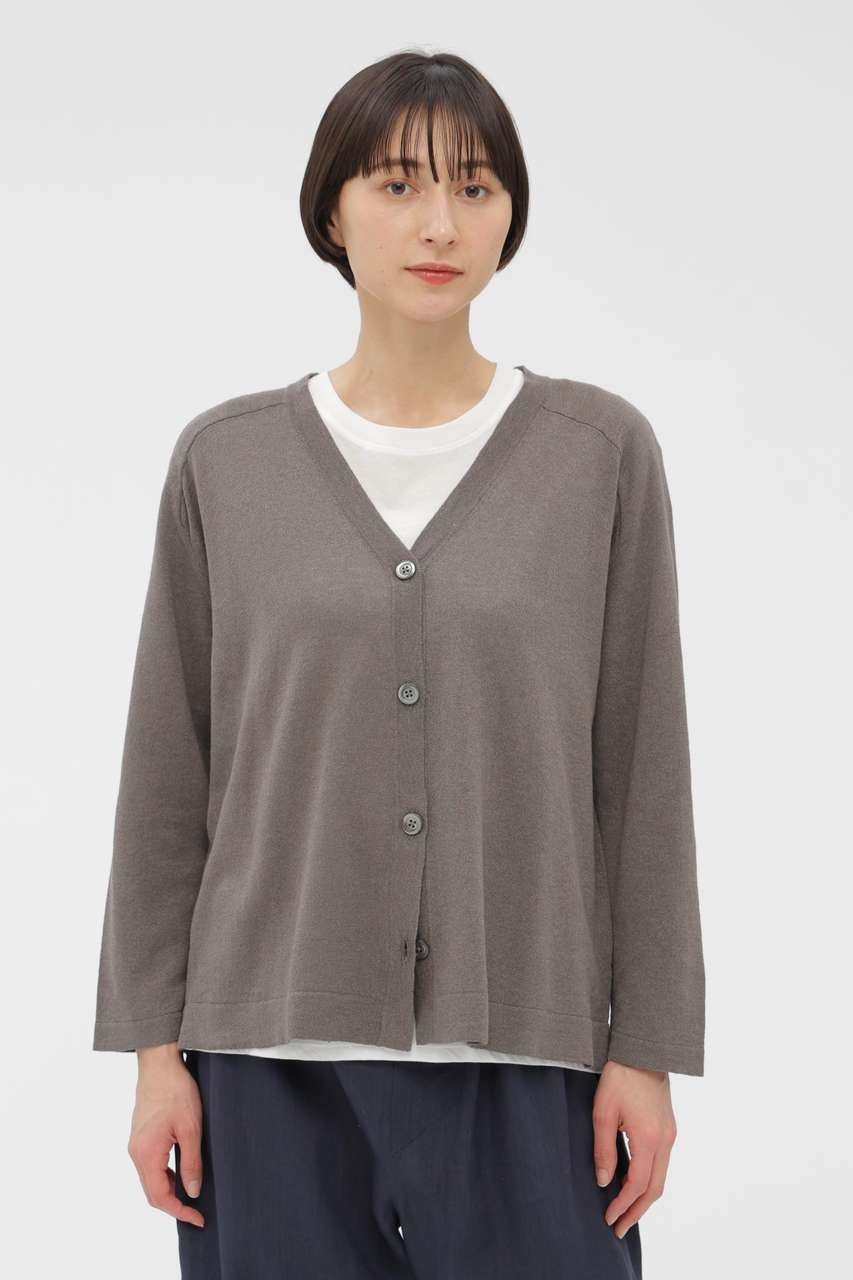 【マーガレットハウエル/MARGARET HOWELL】のPAPER COTTON KNITWEAR 人気、トレンドファッション・服の通販 founy(ファニー) 　ファッション　Fashion　レディースファッション　Fashion for Women　トップス・カットソー　Cut & Sew Tops　ニット　Knit Tops & Sweaters　カジュアルプルオーバー・ニットトップス　Pullovers & Knit Tops / Casual Pullovers　なめらか　Smooth, Silky Texture　カーディガン　Cardigan, Knitwear　バランス　Balance, Style Balance　リラックス　Relax, Relaxed Fit　夏　Summer　新作・新入荷　New Arrivals / New In　 other-1|ID: prp329100004888808 ipo3291000000036510932