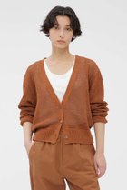 【マーガレットハウエル/MARGARET HOWELL】のPAPER COTTON MESH KNITWEAR 人気、トレンドファッション・服の通販 founy(ファニー) ファッション Fashion レディースファッション Fashion for Women トップス・カットソー Cut & Sew Tops ニット Knit Tops & Sweaters カーディガン・羽織り Layered Style Cardigans なめらか Smooth, Silky Texture カーディガン Cardigan, Knitwear シンプル Simple, Minimal メッシュ Mesh, Net Fabric リラックス Relax, Relaxed Fit 新作・新入荷 New Arrivals / New In thumbnail オレンジ|ID: prp329100004888809 ipo3291000000036510942