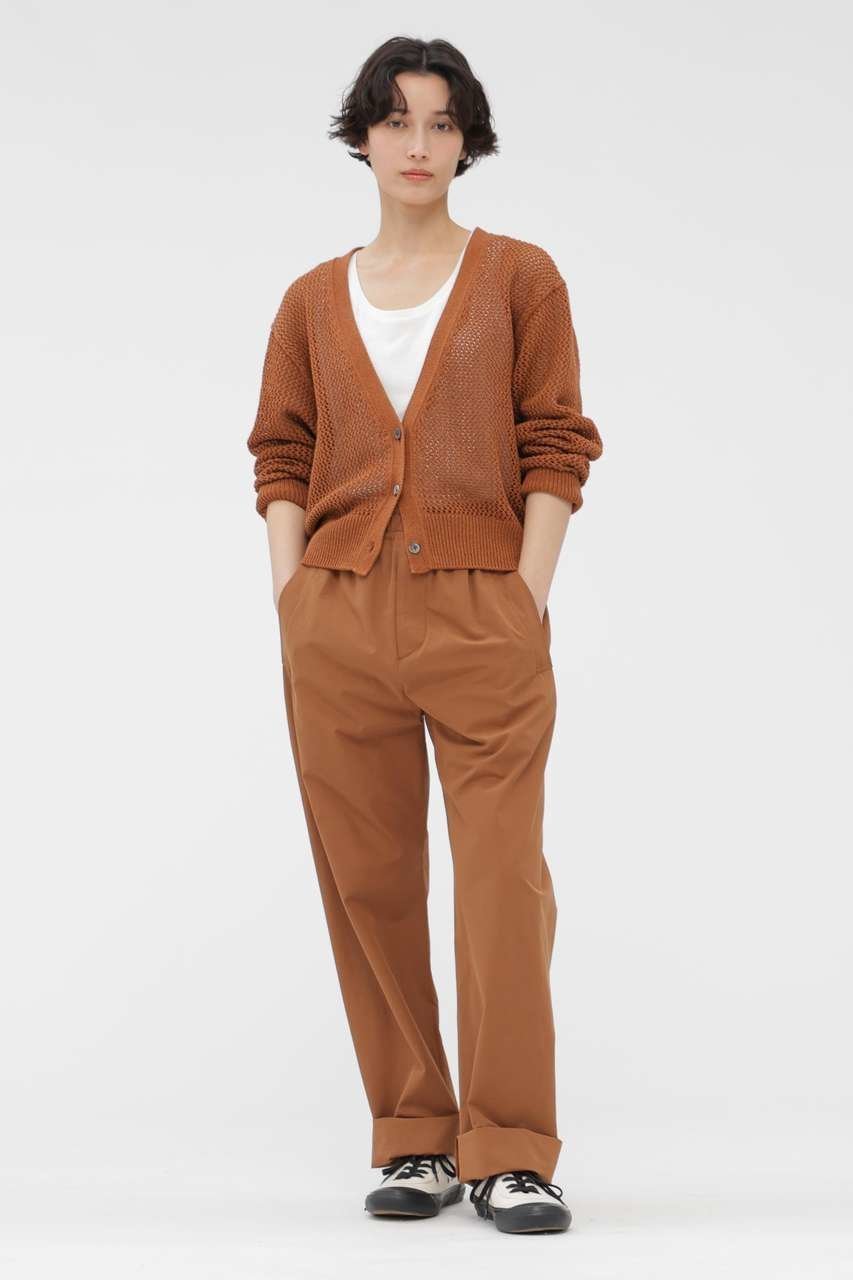 【マーガレットハウエル/MARGARET HOWELL】のPAPER COTTON MESH KNITWEAR 人気、トレンドファッション・服の通販 founy(ファニー) 　ファッション　Fashion　レディースファッション　Fashion for Women　トップス・カットソー　Cut & Sew Tops　ニット　Knit Tops & Sweaters　カーディガン・羽織り　Layered Style Cardigans　なめらか　Smooth, Silky Texture　カーディガン　Cardigan, Knitwear　シンプル　Simple, Minimal　メッシュ　Mesh, Net Fabric　リラックス　Relax, Relaxed Fit　新作・新入荷　New Arrivals / New In　other-2|ID: prp329100004888809 ipo3291000000036520647