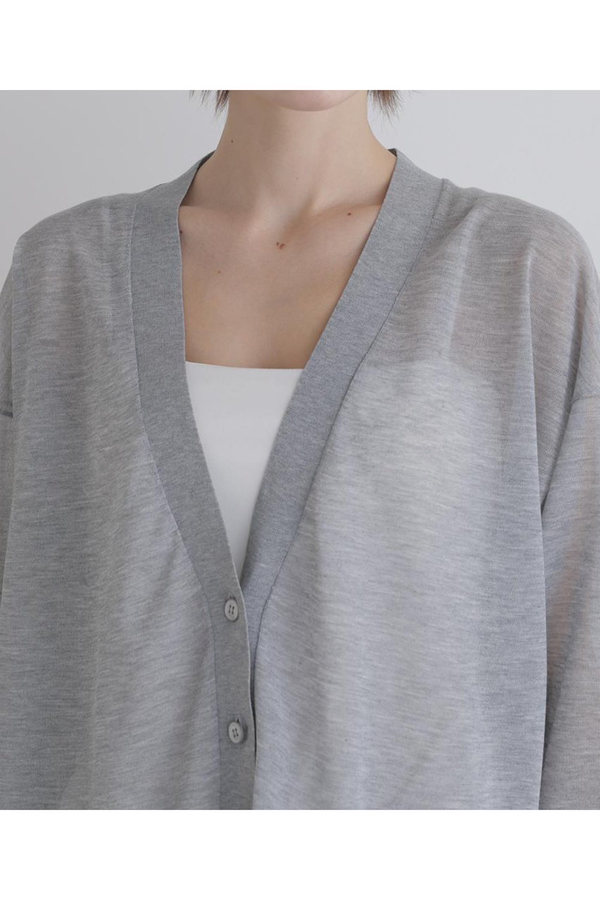 【ル フィル/LE PHIL】のカシュクールカーデ 人気、トレンドファッション・服の通販 founy(ファニー) 　ファッション　Fashion　レディースファッション　Fashion for Women　トップス・カットソー　Cut & Sew Tops　ニット　Knit Tops & Sweaters　カジュアルプルオーバー・ニットトップス　Pullovers & Knit Tops / Casual Pullovers　カシュクール　Wrap Design　シアー　Sheer, See-Through　スタンダード　Standard, Basic　リネン　Linen, Linen Fabric　夏　Summer　新作・新入荷　New Arrivals / New In　春　Spring　S/S・春夏　SS, Spring/Summer, Warm Season　other-7|ID: prp329100004888820 ipo3291000000036511027