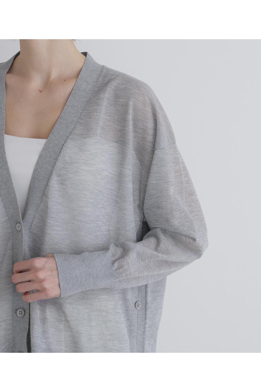 【ル フィル/LE PHIL】のカシュクールカーデ 人気、トレンドファッション・服の通販 founy(ファニー) 　ファッション　Fashion　レディースファッション　Fashion for Women　トップス・カットソー　Cut & Sew Tops　ニット　Knit Tops & Sweaters　カジュアルプルオーバー・ニットトップス　Pullovers & Knit Tops / Casual Pullovers　カシュクール　Wrap Design　シアー　Sheer, See-Through　スタンダード　Standard, Basic　リネン　Linen, Linen Fabric　夏　Summer　新作・新入荷　New Arrivals / New In　春　Spring　S/S・春夏　SS, Spring/Summer, Warm Season　other-8|ID: prp329100004888820 ipo3291000000036511028