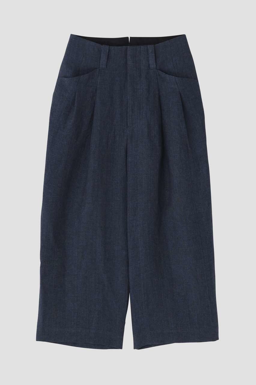 【マーガレットハウエル/MARGARET HOWELL】のFADED LINEN TROUSERS 大人の最旬トレンドファッション＆コーディネート founy(ファウニー) 　ファッション　Fashion　レディースファッション　Fashion for Women　パンツ　Pants & Trousers　おすすめ　Recommended / Our Picks　クロップド　Cropped, Short Length　セットアップ　Set-Up, Coordinated Outfit　テーパード　Tapered, Tapered Pants　ブルゾン　Blouson, Bomber Jacket　リネン　Linen, Linen Fabric　エレガント 上品　Elegant　夏　Summer　other-3|ID: prp329100004888822 ipo3291000000036848588