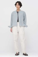 【マーガレットハウエル/MARGARET HOWELL】のCRISP COTTON CHAMBRAY TROUSERS 人気、トレンドファッション・服の通販 founy(ファニー) ファッション Fashion レディースファッション Fashion for Women パンツ Pants & Trousers ドローストリング Drawstring, Pull Cord バランス Balance, Style Balance リラックス Relax, Relaxed Fit レギュラー Regular, Standard Fit ワッシャー Washer, Crinkled Finish ヴィンテージ Vintage Style エレガント 上品 Elegant 新作・新入荷 New Arrivals / New In |ID:prp329100004888824
