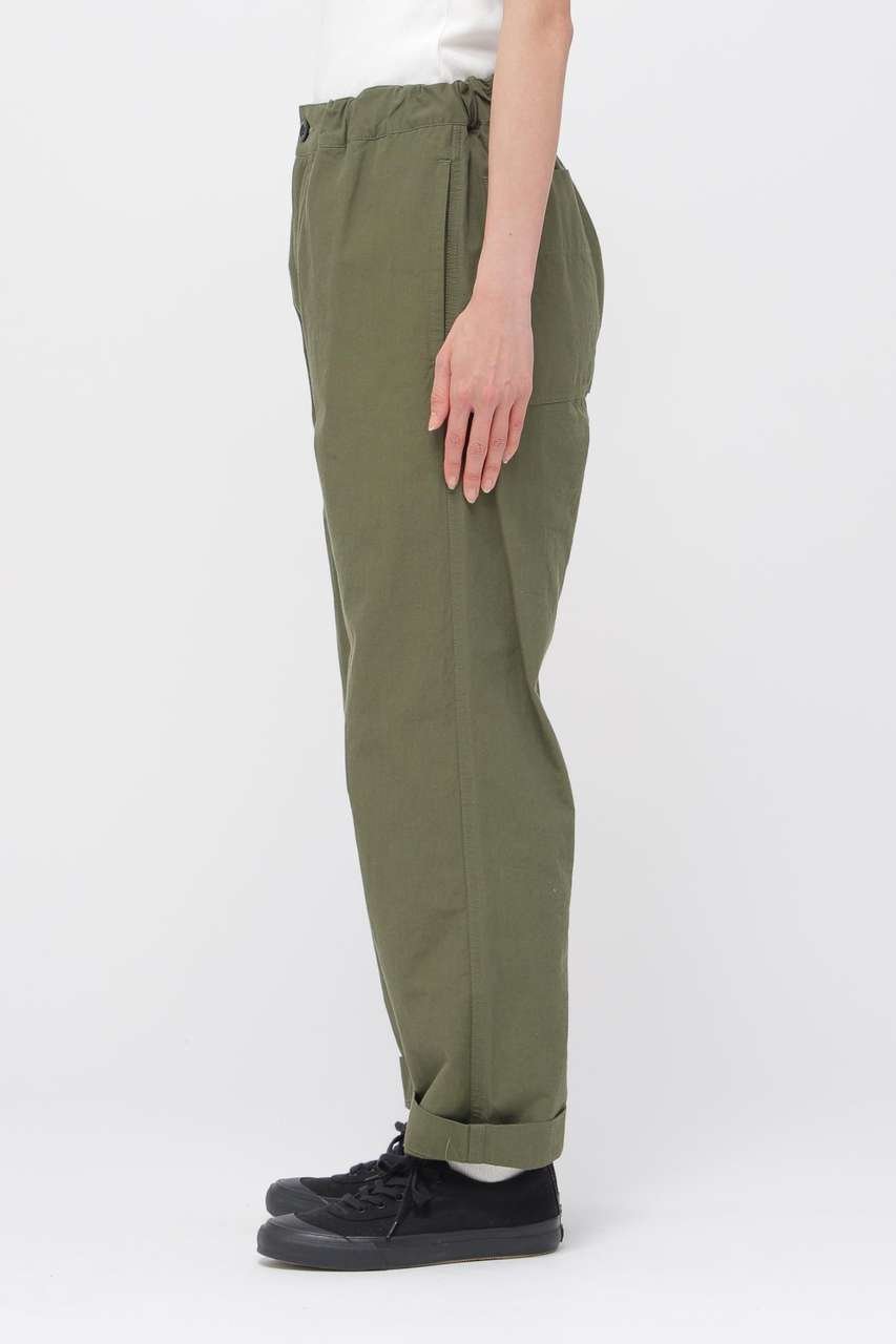 【マーガレットハウエル/MARGARET HOWELL】のCRISP COTTON CHAMBRAY TROUSERS 人気、トレンドファッション・服の通販 founy(ファニー) 　ファッション　Fashion　レディースファッション　Fashion for Women　パンツ　Pants & Trousers　ドローストリング　Drawstring, Pull Cord　バランス　Balance, Style Balance　リラックス　Relax, Relaxed Fit　レギュラー　Regular, Standard Fit　ワッシャー　Washer, Crinkled Finish　ヴィンテージ　Vintage Style　エレガント 上品　Elegant　新作・新入荷　New Arrivals / New In　other-3|ID: prp329100004888824 ipo3291000000036511051