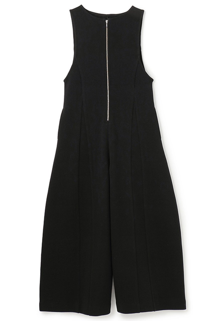 【アンクレイヴ/uncrave】のスムースニット オールインワン インテリア・キッズ・メンズ・レディースファッション・服の通販 founy(ファウニー) 　ファッション　Fashion　レディースファッション　Fashion for Women　パンツ　Pants & Trousers　コンパクト　Compact, Small Size　タンク　Tank Top, Sleeveless Top　パターン　Pattern, Design Print　フォルム　Silhouette, Form　再入荷　Restock / Back in Stock　ブラック|ID: prp329100004888829 ipo3291000000036879449