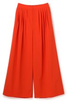 【アンクレイヴ/uncrave】のクールタッチカラータイプライター ワイドパンツ スカーレット|ID: prp329100004888830 ipo3291000000036879453