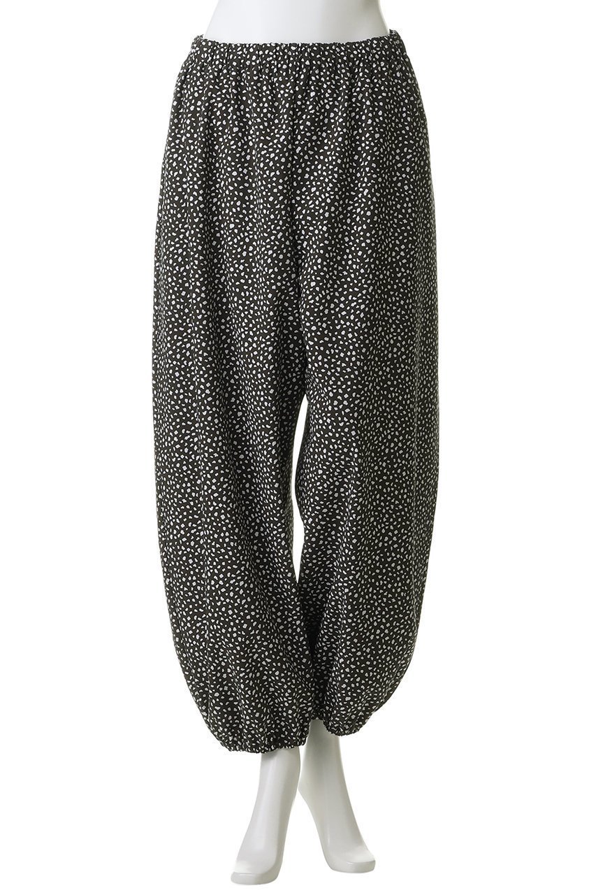 【ミズイロ インド/mizuiro ind】のprint drawstring hem PT パンツ 人気、トレンドファッション・服の通販 founy(ファニー) 　ファッション　Fashion　レディースファッション　Fashion for Women　パンツ　Pants & Trousers　おすすめ　Recommended / Our Picks　アニマル　Animal Print　セットアップ　Set-Up, Coordinated Outfit　プリント　Print, Printed Pattern　モチーフ　Motif, Design Theme　ロング　Long, Long-Length　新作・新入荷　New Arrivals / New In　other-2|ID: prp329100004888833 ipo3291000000036511132
