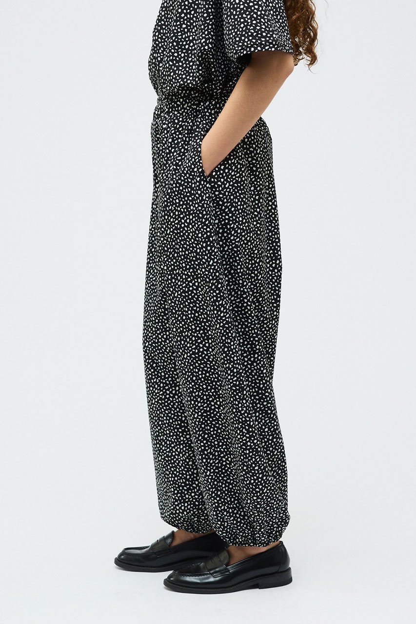 【ミズイロ インド/mizuiro ind】のprint drawstring hem PT パンツ 人気、トレンドファッション・服の通販 founy(ファニー) 　ファッション　Fashion　レディースファッション　Fashion for Women　パンツ　Pants & Trousers　おすすめ　Recommended / Our Picks　アニマル　Animal Print　セットアップ　Set-Up, Coordinated Outfit　プリント　Print, Printed Pattern　モチーフ　Motif, Design Theme　ロング　Long, Long-Length　新作・新入荷　New Arrivals / New In　other-8|ID: prp329100004888833 ipo3291000000036511138