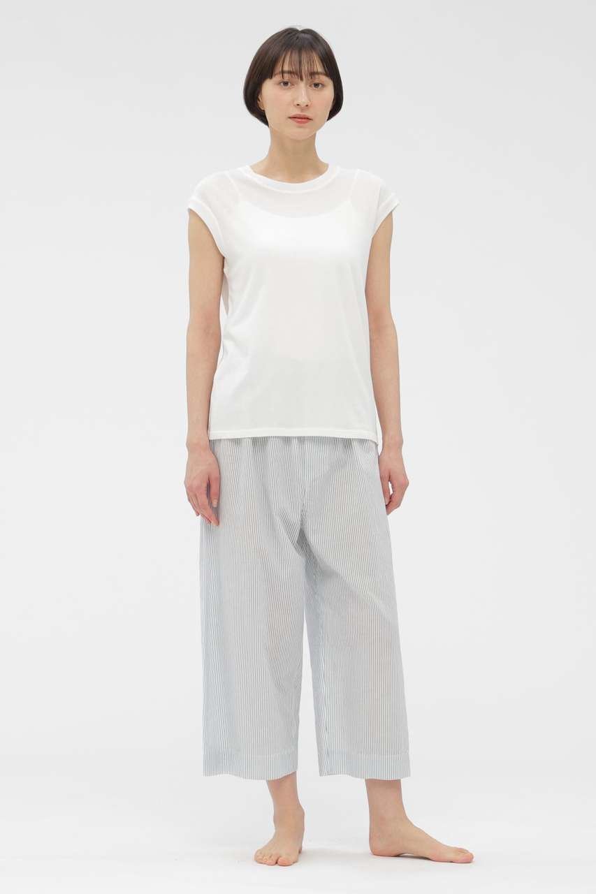 【マーガレットハウエル/MARGARET HOWELL】のCOTTON LINEN MINI STRIPE TROUSERS 人気、トレンドファッション・服の通販 founy(ファニー) 　ファッション　Fashion　レディースファッション　Fashion for Women　パンツ　Pants & Trousers　おすすめ　Recommended / Our Picks　クロップド　Cropped, Short Length　ショーツ　Shorts, Short Pants　セットアップ　Set-Up, Coordinated Outfit　ドローストリング　Drawstring, Pull Cord　リネン　Linen, Linen Fabric　リラックス　Relax, Relaxed Fit　新作・新入荷　New Arrivals / New In　other-3|ID: prp329100004888836 ipo3291000000036511155