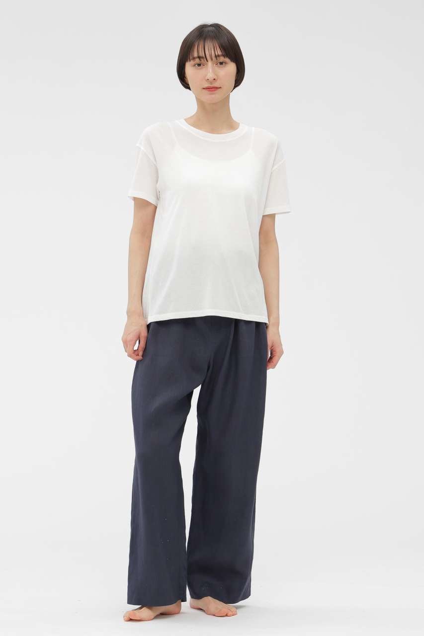 【マーガレットハウエル/MARGARET HOWELL】のSOFT LINEN TROUSERS 人気、トレンドファッション・服の通販 founy(ファニー) 　ファッション　Fashion　レディースファッション　Fashion for Women　パンツ　Pants & Trousers　おすすめ　Recommended / Our Picks　なめらか　Smooth, Silky Texture　ストレート　Straight, Straight Cut　セットアップ　Set-Up, Coordinated Outfit　ドローストリング　Drawstring, Pull Cord　リネン　Linen, Linen Fabric　リラックス　Relax, Relaxed Fit　エレガント 上品　Elegant　新作・新入荷　New Arrivals / New In　other-3|ID: prp329100004888837 ipo3291000000036511165