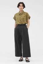 【マーガレットハウエル/MARGARET HOWELL】のCOTTON LINEN TROUSERS 人気、トレンドファッション・服の通販 founy(ファニー) ファッション Fashion レディースファッション Fashion for Women パンツ Pants & Trousers クロップド Cropped, Short Length フロント Front, Front Design リネン Linen, Linen Fabric 新作・新入荷 New Arrivals / New In thumbnail グレー|ID: prp329100004888838 ipo3291000000036511169