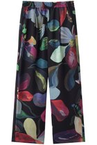 【その他のブランド/Other】のフラワーモチーフプリント ストレートパンツ 人気、トレンドファッション・服の通販 founy(ファニー) ファッション Fashion レディースファッション Fashion for Women パンツ Pants & Trousers おすすめ Recommended / Our Picks シンプル Simple, Minimal ストレート Straight, Straight Cut セットアップ Set-Up, Coordinated Outfit フラワー Flower, Floral プリント Print, Printed Pattern モチーフ Motif, Design Theme リラックス Relax, Relaxed Fit 夏 Summer 新作・新入荷 New Arrivals / New In 春 Spring S/S・春夏 SS, Spring/Summer, Warm Season thumbnail ブラック|ID: prp329100004888839 ipo3291000000036511179