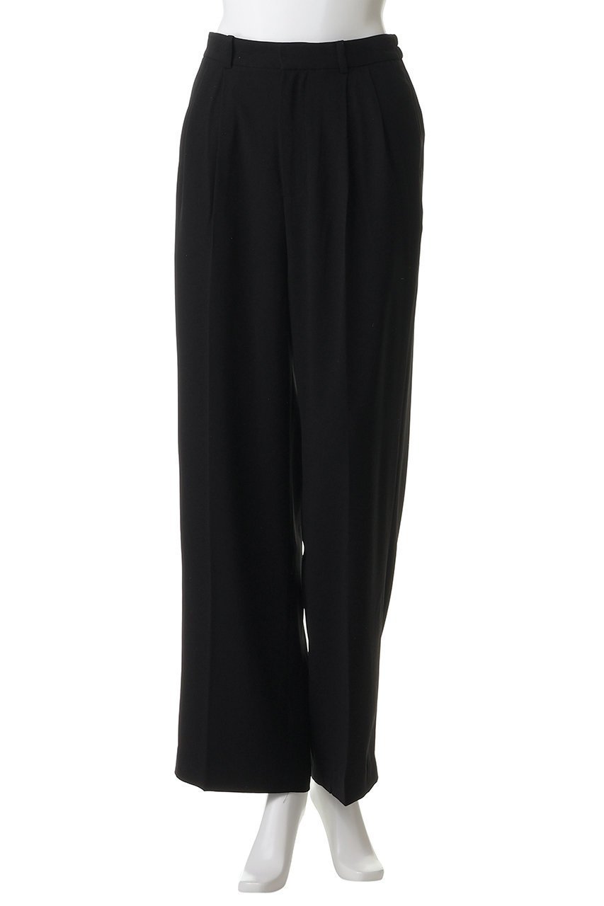 【フォーラム/FOURAM】のBACK SATIN 2TACK PANTS 人気、トレンドファッション・服の通販 founy(ファニー) 　ファッション　Fashion　レディースファッション　Fashion for Women　パンツ　Pants & Trousers　サテン　Satin, Glossy Fabric　ストレート　Straight, Straight Cut　ロング　Long, Long-Length　新作・新入荷　New Arrivals / New In　other-2|ID: prp329100004888840 ipo3291000000036511187