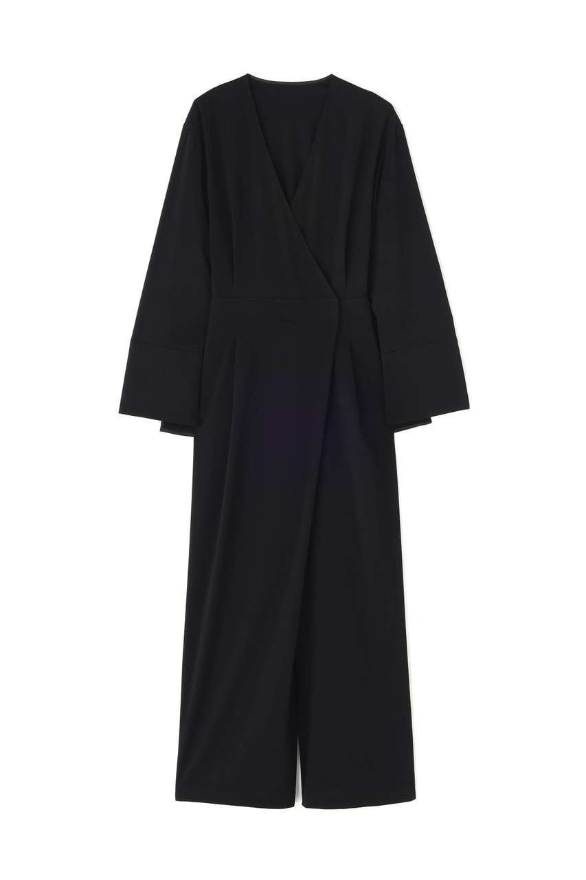 【ル フィル/LE PHIL】のドライストレッチコンビネゾン インテリア・キッズ・メンズ・レディースファッション・服の通販 founy(ファニー) ファッション Fashion レディースファッション Fashion for Women パンツ Pants & Trousers アシンメトリー Asymmetrical Style カシュクール Wrap Design スタンダード Standard, Basic ストレッチ Stretch, Stretchy Fabric セットアップ Set-Up, Coordinated Outfit フロント Front, Front Design 新作・新入荷 New Arrivals / New In ブラック|ID: prp329100004888847 ipo3291000000036511235