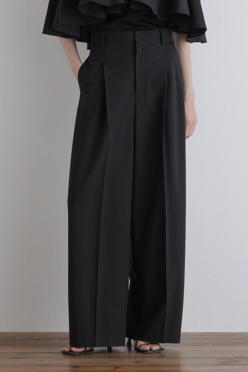 【ル フィル/LE PHIL】のクリアツイルカーブワイドパンツ 人気、トレンドファッション・服の通販 founy(ファニー) 　ファッション　Fashion　レディースファッション　Fashion for Women　パンツ　Pants & Trousers　スタンダード　Standard, Basic　ストレッチ　Stretch, Stretchy Fabric　ツイル　Twist, Twisted Detail　バランス　Balance, Style Balance　フォルム　Silhouette, Form　ボトム　Bottoms, Lower Wear　ワイド　Wide, Wide Fit　エレガント 上品　Elegant　新作・新入荷　New Arrivals / New In　 other-1|ID: prp329100004888848 ipo3291000000036511237