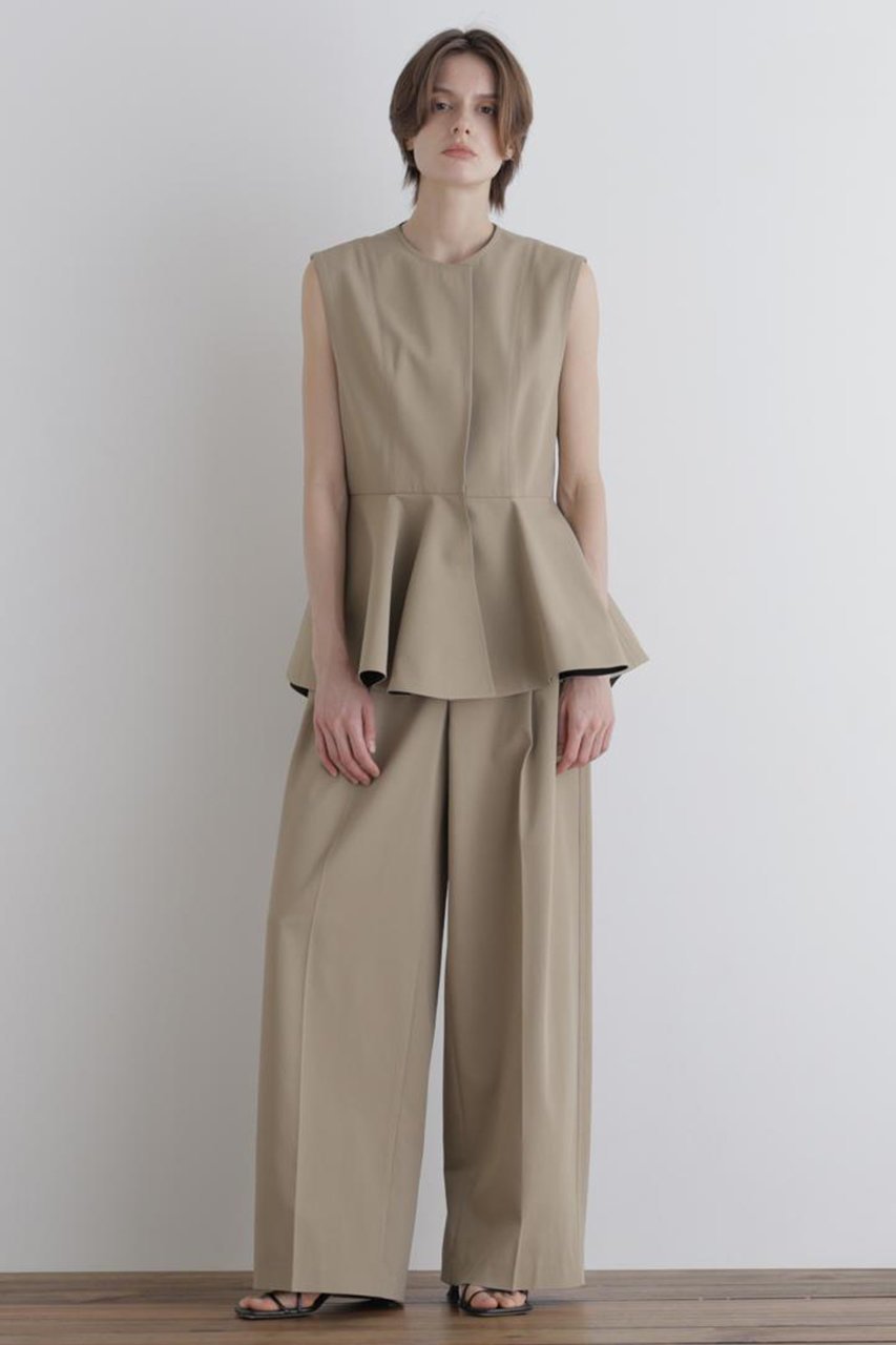 【ル フィル/LE PHIL】のクリアツイルカーブワイドパンツ 人気、トレンドファッション・服の通販 founy(ファニー) 　ファッション　Fashion　レディースファッション　Fashion for Women　パンツ　Pants & Trousers　スタンダード　Standard, Basic　ストレッチ　Stretch, Stretchy Fabric　ツイル　Twist, Twisted Detail　バランス　Balance, Style Balance　フォルム　Silhouette, Form　ボトム　Bottoms, Lower Wear　ワイド　Wide, Wide Fit　エレガント 上品　Elegant　新作・新入荷　New Arrivals / New In　other-3|ID: prp329100004888848 ipo3291000000036511241