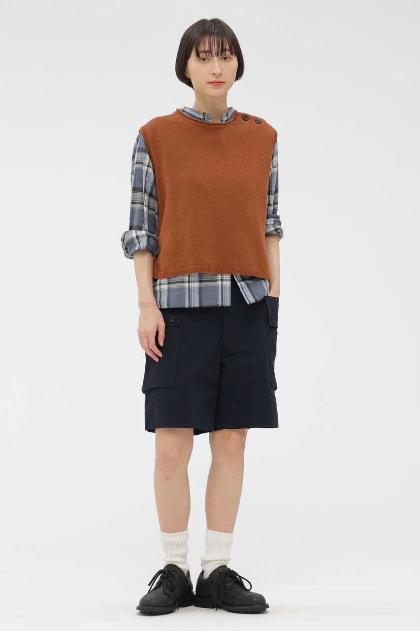 【マーガレットハウエル/MARGARET HOWELL】のWASHED COTTON NYLON RIPSTOP TROUSERS 人気、トレンドファッション・服の通販 founy(ファニー) ファッション Fashion レディースファッション Fashion for Women パンツ Pants & Trousers ショートパンツ・ハーフパンツ High-Waisted & Relaxed Shorts ショーツ Shorts, Short Pants ショート Short, Short Length ストレッチ Stretch, Stretchy Fabric モダン Modern, Contemporary リップ Lip, Lip Motif 新作・新入荷 New Arrivals / New In other-1|ID: prp329100004888849 ipo3291000000036511247