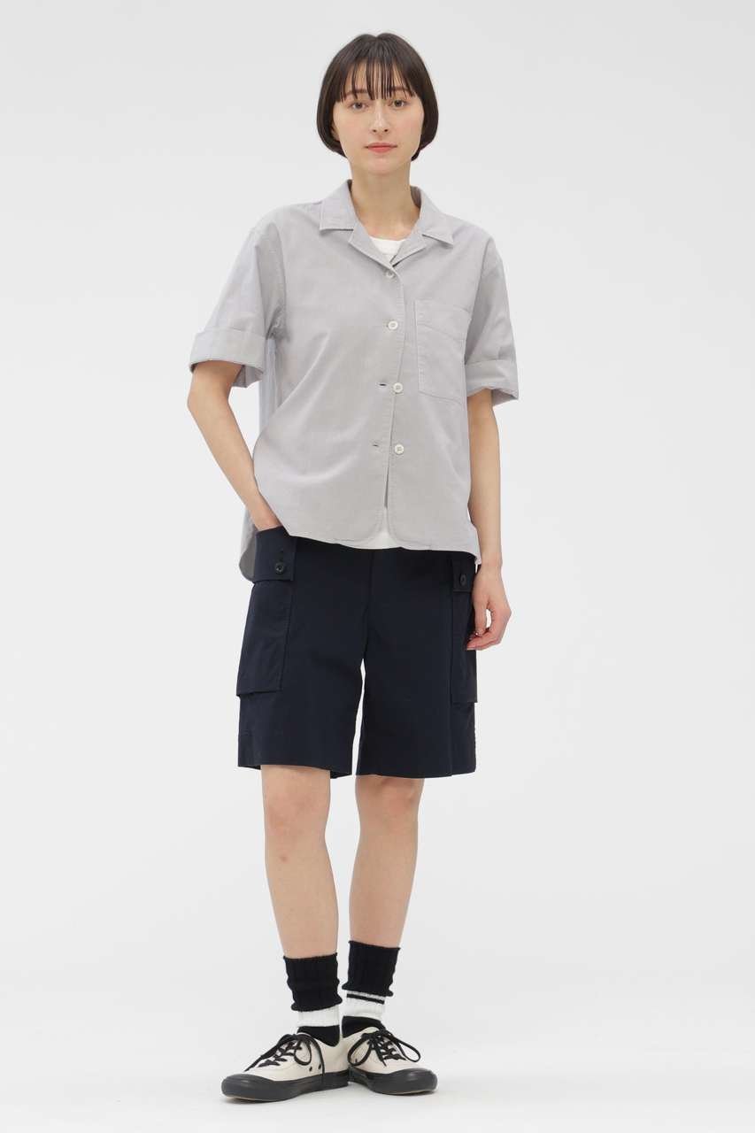 【マーガレットハウエル/MARGARET HOWELL】のWASHED COTTON NYLON RIPSTOP TROUSERS 人気、トレンドファッション・服の通販 founy(ファニー) ファッション Fashion レディースファッション Fashion for Women パンツ Pants & Trousers ショートパンツ・ハーフパンツ High-Waisted & Relaxed Shorts ショーツ Shorts, Short Pants ショート Short, Short Length ストレッチ Stretch, Stretchy Fabric モダン Modern, Contemporary リップ Lip, Lip Motif 新作・新入荷 New Arrivals / New In other-3|ID: prp329100004888849 ipo3291000000036511250