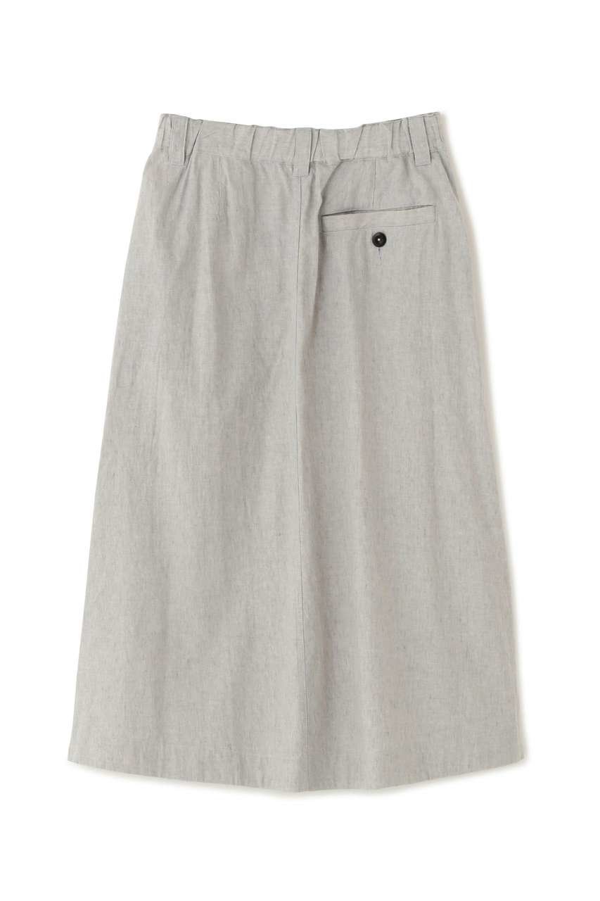 【マーガレットハウエル/MARGARET HOWELL】のFADED LINEN COTTON PLAINWEAVE SKIRT 大人の最旬トレンドファッション＆コーディネート founy(ファウニー) 　ファッション　Fashion　レディースファッション　Fashion for Women　スカート　Skirts　フレア　Flare, Flared　ミックス　Mix, Mixed Style　リネン　Linen, Linen Fabric　夏　Summer　other-3|ID: prp329100004888850 ipo3291000000036791048