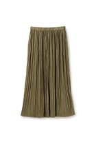 【アンクレイヴ/uncrave】のマシーンプリーツ フレアスカート カーキベージュ|ID: prp329100004888851 ipo3291000000036511272