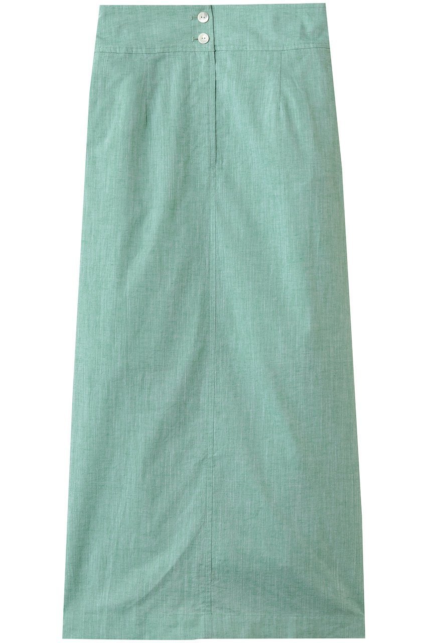 【スリー ドッツ/three dots】のコットンリネン ナロースカート インテリア・キッズ・メンズ・レディースファッション・服の通販 founy(ファニー) ファッション Fashion レディースファッション Fashion for Women スカート Skirts ロングスカート Long Skirts / Maxi & Midi Skirts ギャザー Gathered, Ruffled ストレート Straight, Straight Cut リネン Linen, Linen Fabric リラックス Relax, Relaxed Fit ロング Long, Long-Length 新作・新入荷 New Arrivals / New In グリーン|ID: prp329100004888852 ipo3291000000036511278