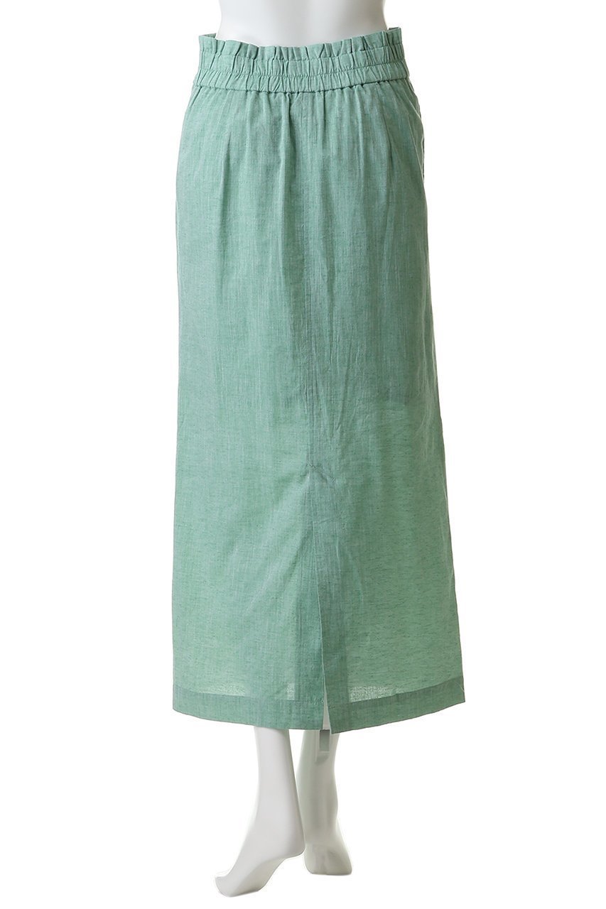 【スリー ドッツ/three dots】のコットンリネン ナロースカート 人気、トレンドファッション・服の通販 founy(ファニー) ファッション Fashion レディースファッション Fashion for Women スカート Skirts ロングスカート Long Skirts / Maxi & Midi Skirts ギャザー Gathered, Ruffled ストレート Straight, Straight Cut リネン Linen, Linen Fabric リラックス Relax, Relaxed Fit ロング Long, Long-Length 新作・新入荷 New Arrivals / New In other-4|ID: prp329100004888852 ipo3291000000036511282
