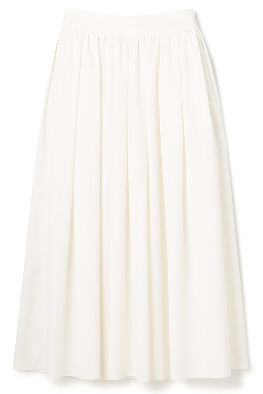 【アンクレイヴ/uncrave】のクールタッチカラータイプライター フレアスカート 人気、トレンドファッション・服の通販 founy(ファニー) 　ファッション　Fashion　レディースファッション　Fashion for Women　スカート　Skirts　Aライン・フレアスカート　A-Line & Flared Skirts　ロングスカート　Long Skirts / Maxi & Midi Skirts　おすすめ　Recommended / Our Picks　ギャザー　Gathered, Ruffled　セットアップ　Set-Up, Coordinated Outfit　タイプライター　Typewriter Fabric, Crisp Cotton　フレア　Flare, Flared　ロング　Long, Long-Length　吸水　Absorbent, Quick-Dry　夏　Summer　新作・新入荷　New Arrivals / New In　 other-1|ID: prp329100004888858 ipo3291000000036511319