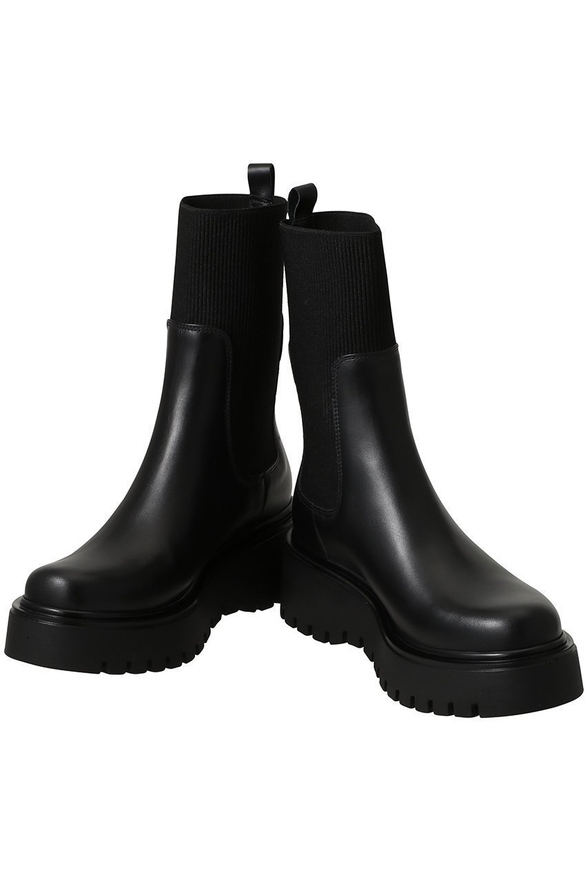 【アルアバイル/allureville】のサイドゴアショートブーツ 人気、トレンドファッション・服の通販 founy(ファニー) 　ファッション　Fashion　レディースファッション　Fashion for Women　ショート　Short, Short Length　シンプル　Simple, Minimal　デニム　Denim, Jeans Material　トレンド　Trend, Trending Now　other-5|ID: prp329100004888860 ipo3291000000036513081