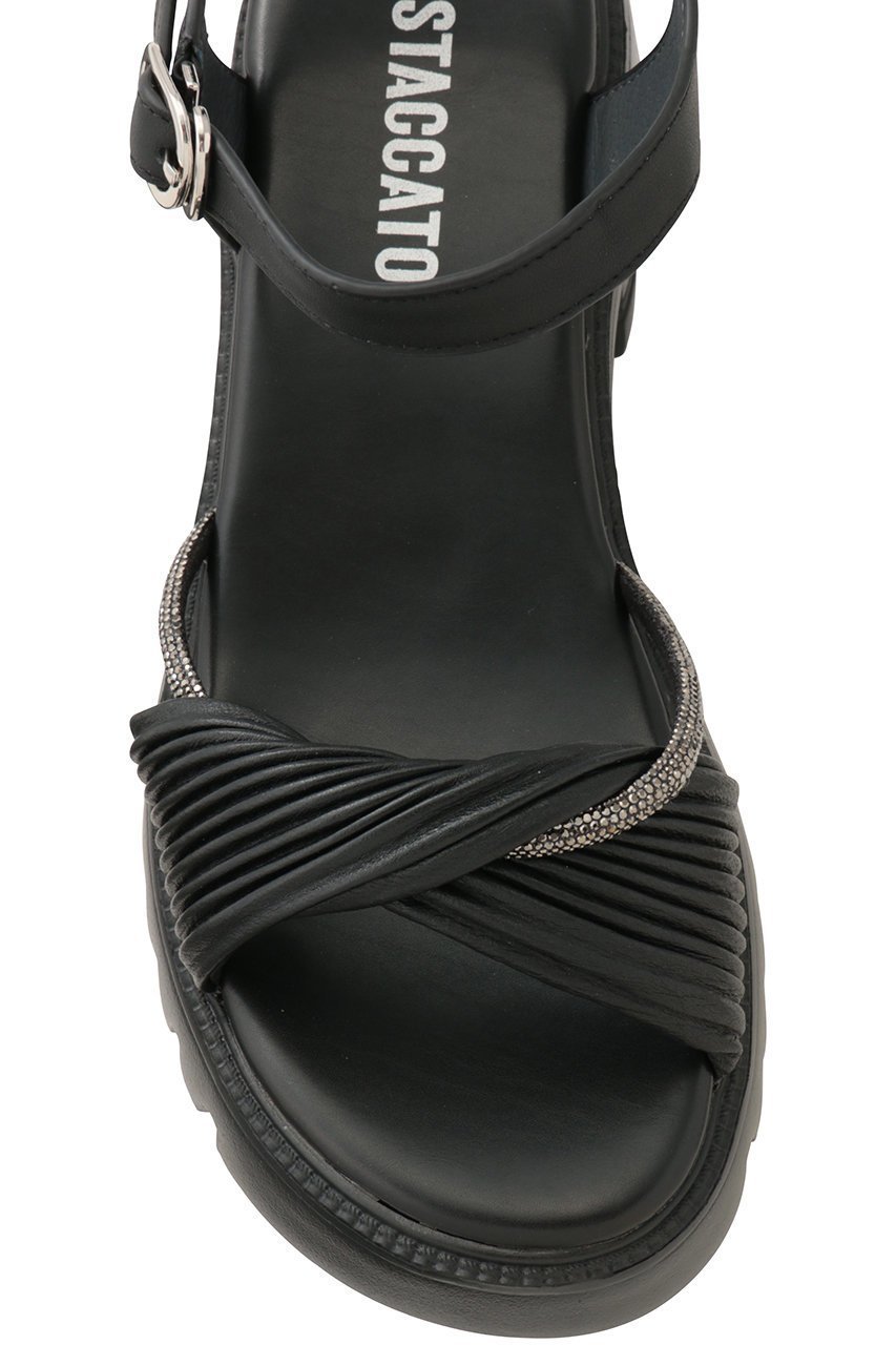 【スタッカート/STACCATO】のクレープツイストタンクソールサンダル 人気、トレンドファッション・服の通販 founy(ファニー) ファッション Fashion レディースファッション Fashion for Women エレガント 上品 Elegant サンダル Sandals, Summer Shoes ツイスト Tweed, Tweed Fabric 新作・新入荷 New Arrivals / New In 旅行 Travel 軽量 Lightweight, Ultra Light other-4|ID: prp329100004888862 ipo3291000000036513156