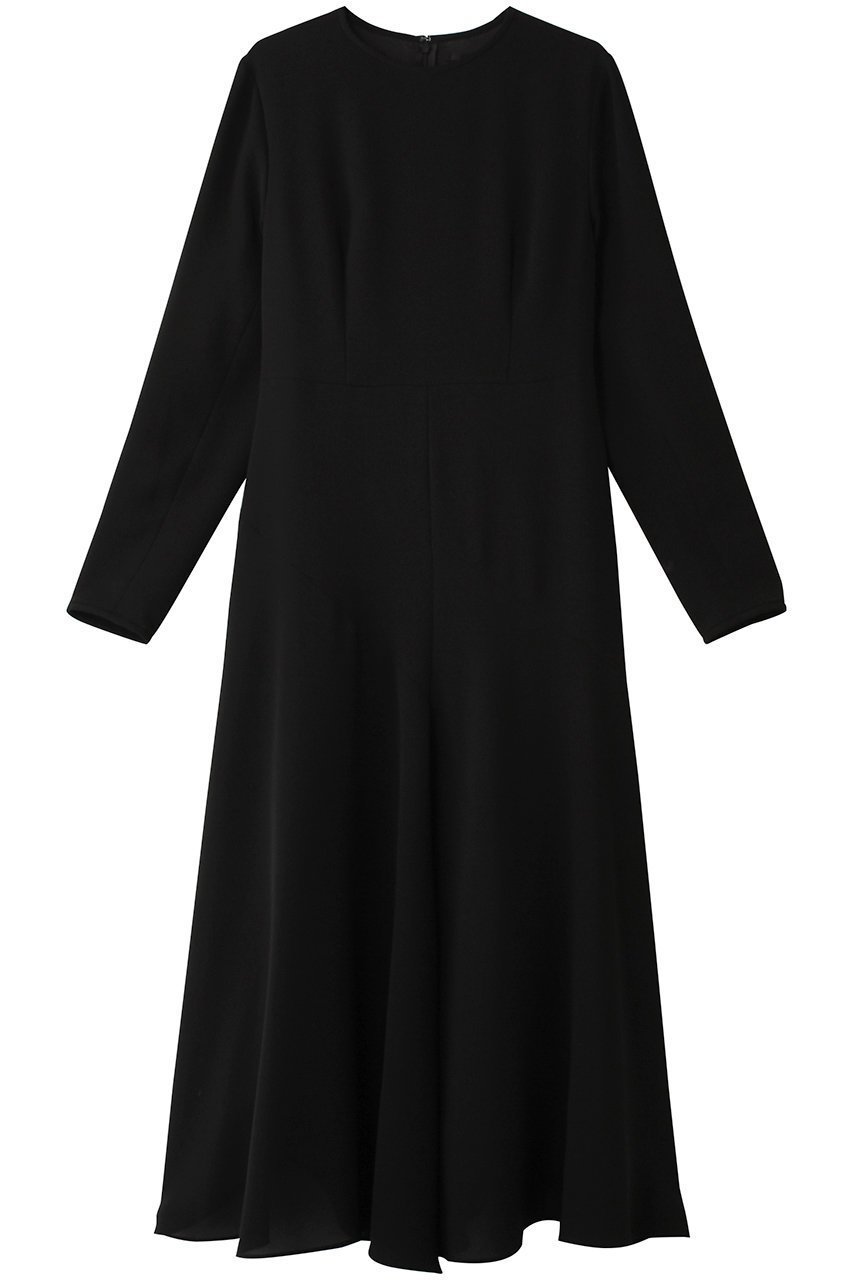 【オブリオ/AUBRIOT】のエアリーデシン フレアミディドレス インテリア・キッズ・メンズ・レディースファッション・服の通販 founy(ファニー) ファッション Fashion レディースファッション Fashion for Women ワンピース Dresses フォーマル・パーティードレス・結婚式用ドレス Elegant & Casual Dresses チュニック Tunic Tops & Dresses とろみ Fluid, Flowy Fabric エレガント 上品 Elegant クラシック Classic, Timeless Style コンパクト Compact, Small Size ジョーゼット Georgette, Semi-Sheer Fabric ストレッチ Stretch, Stretchy Fabric チュニック Tunic, Long Top ドレス Dress, One-Piece バイアス Bias, Diagonal Cut パウダー Powder, Soft Tone フォルム Silhouette, Form フレア Flare, Flared ロング Long, Long-Length ブラック|ID: prp329100004888877 ipo3291000000036514566