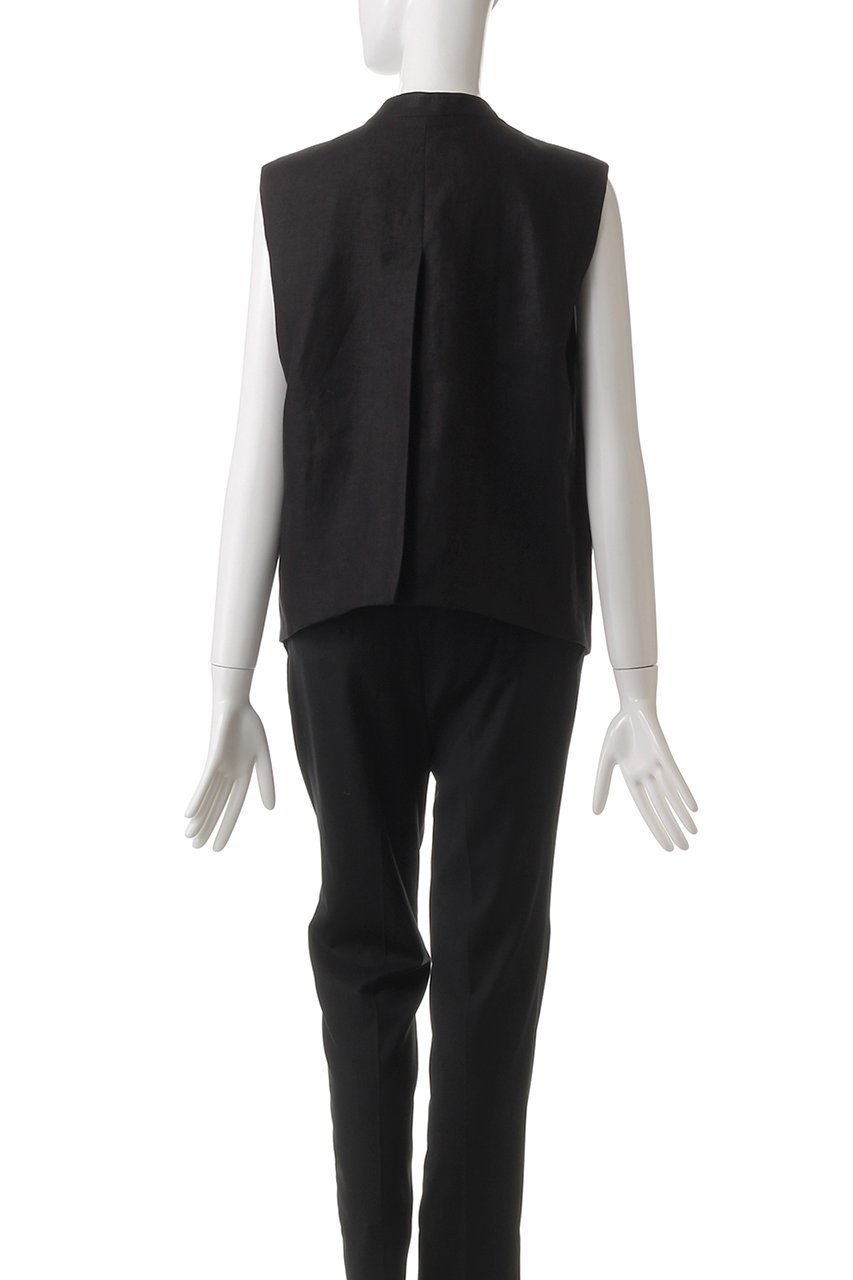 【デパリエ/DEPAREILLE】のリネンツイルジレ 人気、トレンドファッション・服の通販 founy(ファニー) 　ファッション　Fashion　レディースファッション　Fashion for Women　アウター　Coat / Outerwear Collection　レディースジャケット・軽アウター　Jackets　カットソー　Cut and Sewn Top　シンプル　Simple, Minimal　ジャケット　Jacket, Outerwear　スタイリッシュ　Stylish, Fashionable　ベスト　Vest, Waistcoat　エレガント 上品　Elegant　other-4|ID: prp329100004888899 ipo3291000000036515409