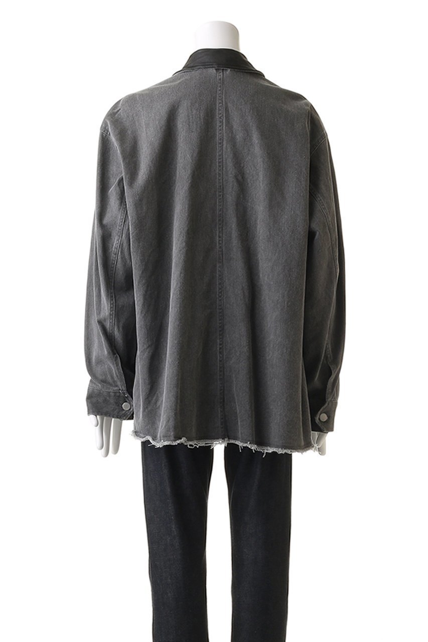 【ヨーク/YOKE】の【UNISEX】COTTON CUT-OFF COVERALL ジャケット 大人の最旬トレンドファッション＆コーディネート founy(ファウニー) 　ファッション　Fashion　レディースファッション　Fashion for Women　アウター　Coat / Outerwear Collection　レディースジャケット・軽アウター　Jackets　ブルゾンジャケット・スポーティアウター　Blouson Jackets　ユニセックス　Unisex, Genderless　カットオフ　Cut-Off Design　コーティング　Coating, Coated Finish　ジャケット　Jacket, Outerwear　ブルゾン　Blouson, Bomber Jacket　ポケット　Pocket, Pocket Detail　リメイク　Remake, Reconstructed　other-4|ID: prp329100004888900 ipo3291000000036796833