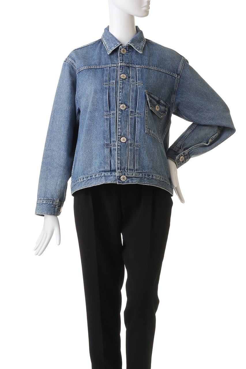 【ニードバイ ヘリテイジ/NEEDBY heritage】のNO.1 デニムジャケット 人気、トレンドファッション・服の通販 founy(ファニー) 　ファッション　Fashion　レディースファッション　Fashion for Women　アウター　Coat / Outerwear Collection　レディースジャケット・軽アウター　Jackets　デニムジャケット / カジュアルアウター　Denim Jackets　おすすめ　Recommended / Our Picks　コンパクト　Compact, Small Size　ショート　Short, Short Length　ジャケット　Jacket, Outerwear　デニム　Denim, Jeans Material　マキシ　Maxi, Full Length　ワイド　Wide, Wide Fit　other-2|ID: prp329100004888925 ipo3291000000036515904