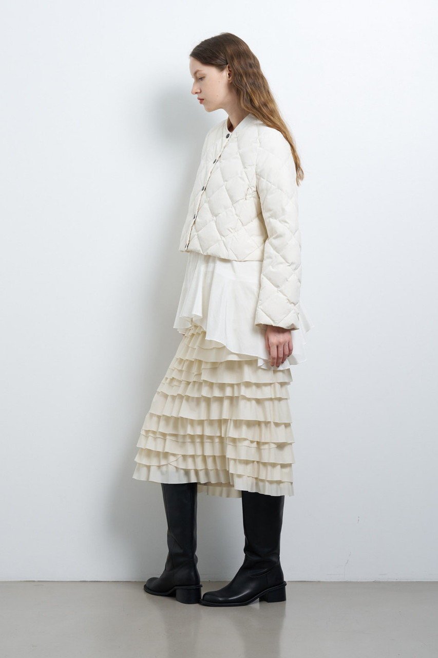 【ランバン オン ブルー/LANVIN en Bleu】の【LANVIN en Bleu × TAION × LIMONTA EAST】ジャケット 人気、トレンドファッション・服の通販 founy(ファニー) 　ファッション　Fashion　レディースファッション　Fashion for Women　アウター　Coat / Outerwear Collection　レディースジャケット・軽アウター　Jackets　シンプル　Simple, Minimal　ジャケット　Jacket, Outerwear　ダウン　Down, Puffer　トレンド　Trend, Trending Now　other-8|ID: prp329100004888926 ipo3291000000036515982