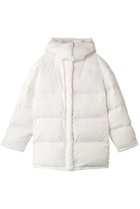 【セアン/SCEARN】のPUFFR TAFTA HALF Hood Puffer Jacket/ダウンジャケット 人気、トレンドファッション・服の通販 founy(ファニー) ファッション Fashion レディースファッション Fashion for Women アウター Coat / Outerwear Collection レディースジャケット・軽アウター Jackets シンプル Simple, Minimal ジャケット Jacket, Outerwear ダウン Down, Puffer フェザー Feather, Feather Detail エレガント 上品 Elegant 冬 Winter / This Winter thumbnail White|ID: prp329100004888927 ipo3291000000036515984