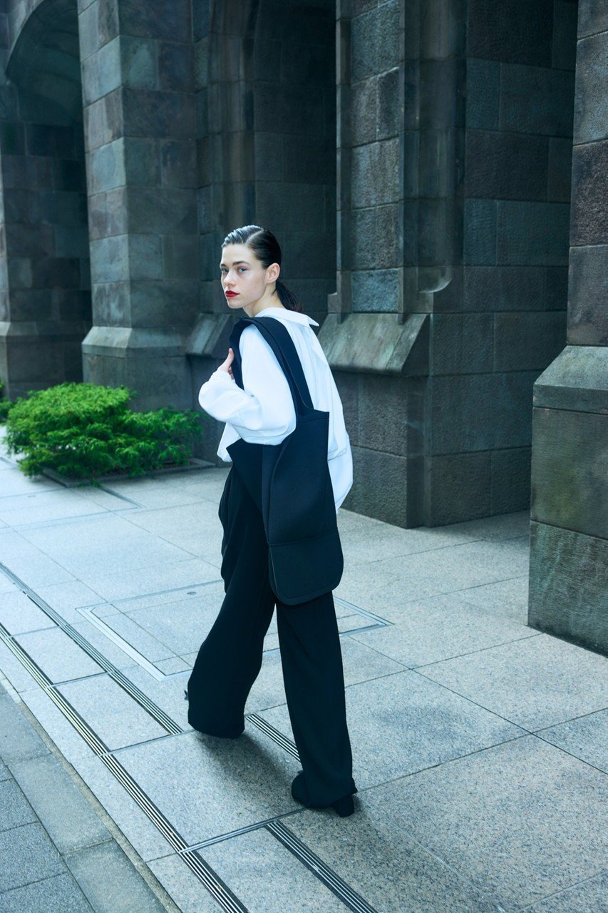 【エンフォルド/ENFOLD】のSHOPPING-BAG 大人の最旬トレンドファッション＆コーディネート founy(ファウニー) 　ファッション　Fashion　レディースファッション　Fashion for Women　バッグ　Bags　シンプル　Simple, Minimal　ジョーゼット　Georgette, Semi-Sheer Fabric　フォーマル　Formal, Dressy　ボンディング　Bonding, Bonded Fabric　エレガント 上品　Elegant　other-4|ID: prp329100004888978 ipo3291000000036805724