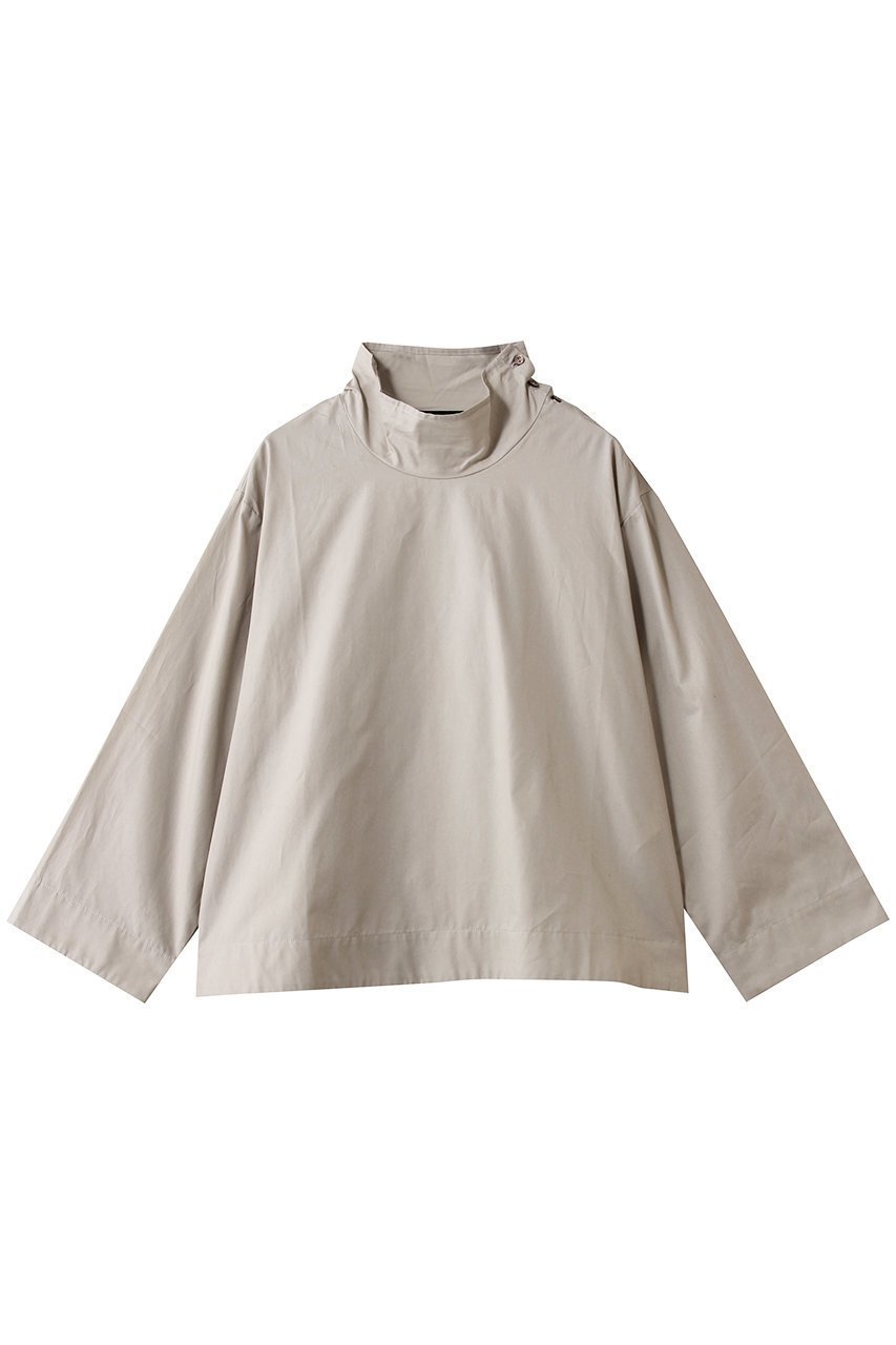 【ミズイロ インド/mizuiro ind】のhigh neck shirt シャツ インテリア・キッズ・メンズ・レディースファッション・服の通販 founy(ファニー) 　ファッション　Fashion　レディースファッション　Fashion for Women　トップス・カットソー　Cut & Sew Tops　シャツ・ブラウス・オフィスカジュアル　Elegant Blouses & Button-Ups　アシンメトリー　Asymmetrical Style　スリーブ　Sleeve, Long Sleeve / Short Sleeve　ハイネック　High Neck, Mock Neck　ルーズ　Loose, Oversized　ロング　Long, Long-Length　beige|ID: prp329100004888981 ipo3291000000036519212