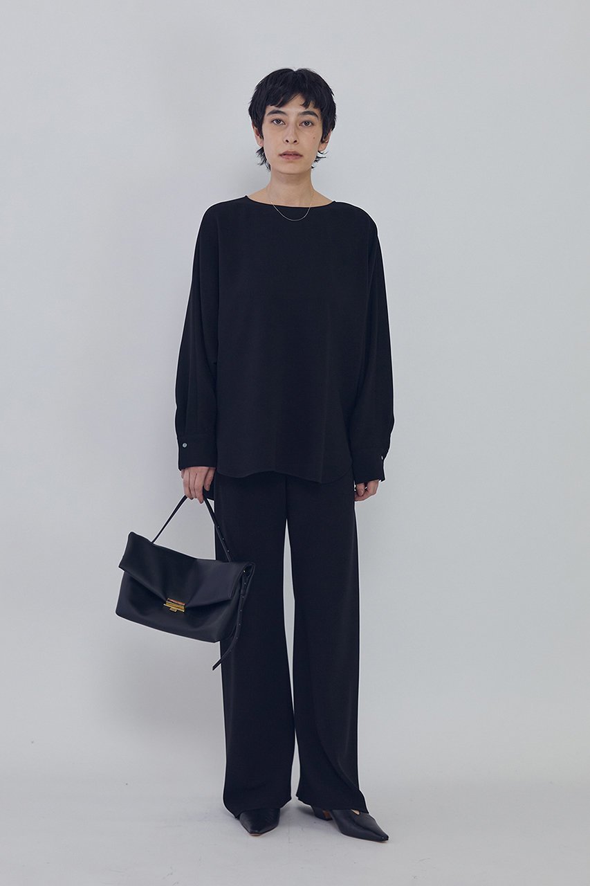 【プルミエ アロンディスモン/1er Arrondissement】のダブルクロスバイヤスパンツ 人気、トレンドファッション・服の通販 founy(ファニー) 　ファッション　Fashion　レディースファッション　Fashion for Women　パンツ　Pants & Trousers　ビジネス 仕事 通勤　Business / Work / Commuting　フィット　Fit, Slim Fit　リラックス　Relax, Relaxed Fit　定番　Standard, Basic Item　other-8|ID: prp329100004888983 ipo3291000000036519255