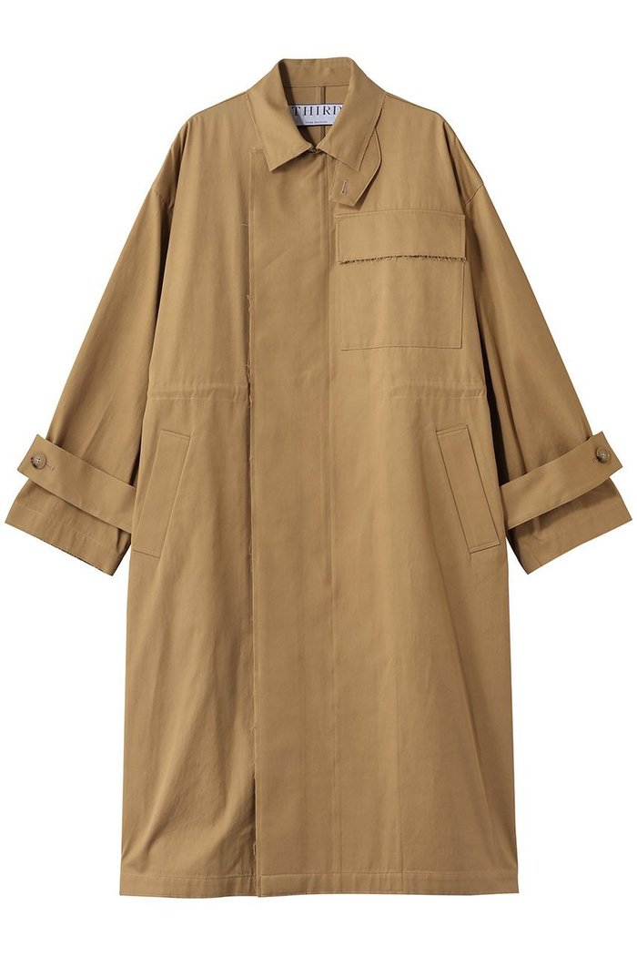 【サードマガジン/THIRD MAGAZINE】のハイカウントギャバコート インテリア・キッズ・メンズ・レディースファッション・服の通販 founy(ファニー) https://founy.com/ ファッション Fashion レディースファッション Fashion for Women アウター Coat / Outerwear Collection コート・ロングコート・ピーコート Long Coats, Peacoats & More クラシカル Classical, Vintage-Inspired ハイネック High Neck, Mock Neck フェミニン Feminine, Girly ベーシック Basic, Essential ロング Long, Long-Length |ID: prp329100004888994 ipo3291000000036519526