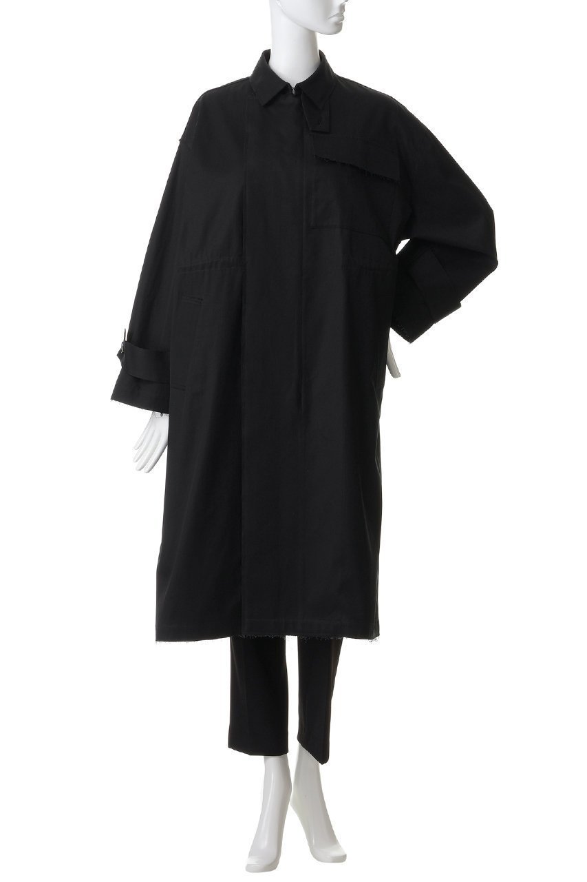 【サードマガジン/THIRD MAGAZINE】のハイカウントギャバコート 人気、トレンドファッション・服の通販 founy(ファニー) ファッション Fashion レディースファッション Fashion for Women アウター Coat / Outerwear Collection コート・ロングコート・ピーコート Long Coats, Peacoats & More クラシカル Classical, Vintage-Inspired ハイネック High Neck, Mock Neck フェミニン Feminine, Girly ベーシック Basic, Essential ロング Long, Long-Length other-2|ID: prp329100004888994 ipo3291000000036519529