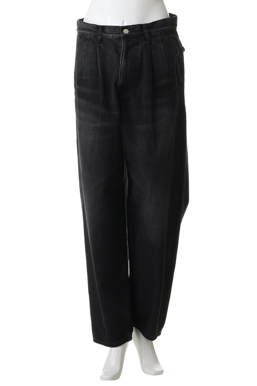 【グラフペーパー/Graphpaper】の【UNISEX】Selvage Denim Two Tuck Tapered Pants 人気、トレンドファッション・服の通販 founy(ファニー) 　ファッション　Fashion　レディースファッション　Fashion for Women　パンツ　Pants & Trousers　デニムパンツ・ジーンズ・美脚デニム　Denim Jeans & Pants　ユニセックス　Unisex, Genderless　ストレート　Straight, Straight Cut　デニム　Denim, Jeans Material　定番　Standard, Basic Item　other-2|ID: prp329100004888996 ipo3291000000036519575