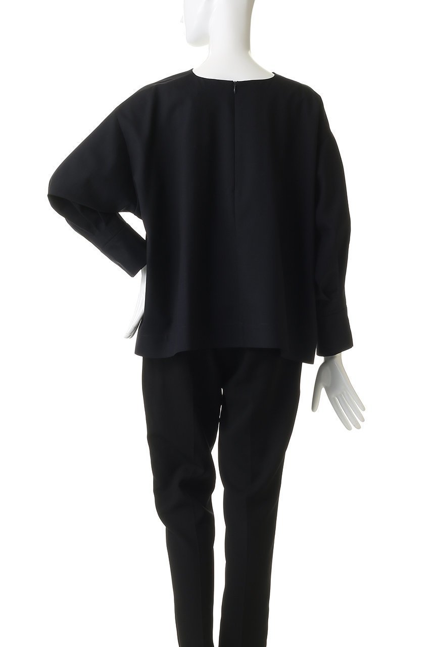 【エブール/ebure】のドライトロピカル キーネックプルオーバーブラウス 人気、トレンドファッション・服の通販 founy(ファニー) 　ファッション　Fashion　レディースファッション　Fashion for Women　トップス・カットソー　Cut & Sew Tops　シャツ・ブラウス・オフィスカジュアル　Elegant Blouses & Button-Ups　カジュアルプルオーバー・ニットトップス　Pullovers & Knit Tops / Casual Pullovers　サマー　Summer, Summer Style　スリット　Slit, Slit Detail　スリーブ　Sleeve, Long Sleeve / Short Sleeve　フォルム　Silhouette, Form　ロング　Long, Long-Length　other-4|ID: prp329100004889005 ipo3291000000036519809