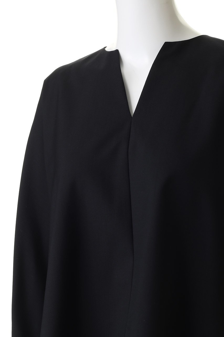 【エブール/ebure】のドライトロピカル キーネックプルオーバーブラウス 人気、トレンドファッション・服の通販 founy(ファニー) 　ファッション　Fashion　レディースファッション　Fashion for Women　トップス・カットソー　Cut & Sew Tops　シャツ・ブラウス・オフィスカジュアル　Elegant Blouses & Button-Ups　カジュアルプルオーバー・ニットトップス　Pullovers & Knit Tops / Casual Pullovers　サマー　Summer, Summer Style　スリット　Slit, Slit Detail　スリーブ　Sleeve, Long Sleeve / Short Sleeve　フォルム　Silhouette, Form　ロング　Long, Long-Length　other-5|ID: prp329100004889005 ipo3291000000036519810