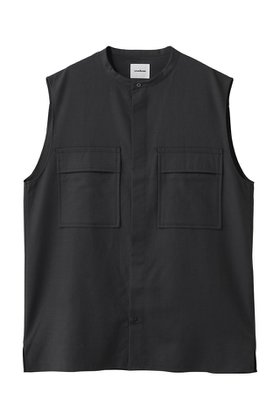 【コロン/:colon / MEN】の【MEN】Wool Calmskin ベスト 人気、トレンドファッション・服の通販 founy(ファニー) ファッション Fashion メンズファッション Fashion for Men なめらか Smooth, Silky Texture ジャケット Jacket, Outerwear スタンド Stand Collar, Upright Stand ベスト Vest, Waistcoat ポケット Pocket, Pocket Detail エレガント 上品 Elegant |ID:prp329100004889006